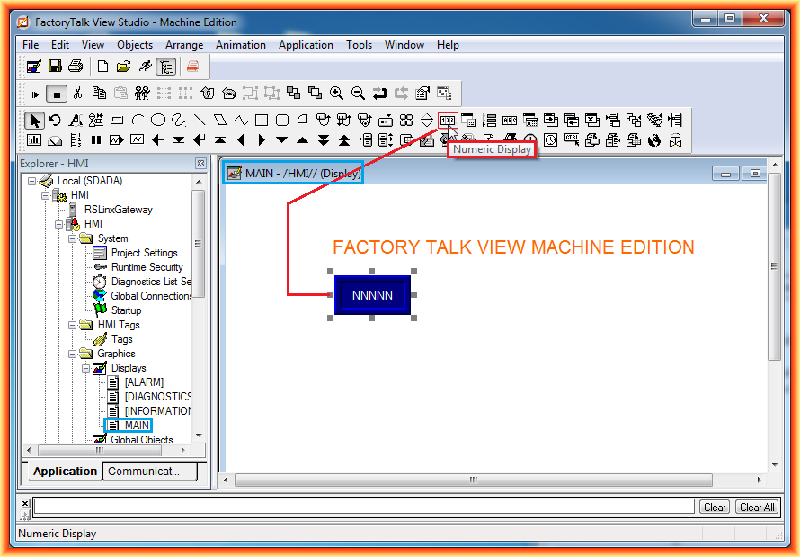 Factory Talk View Machine Edition comunicando con RSLogixEmulate 5000